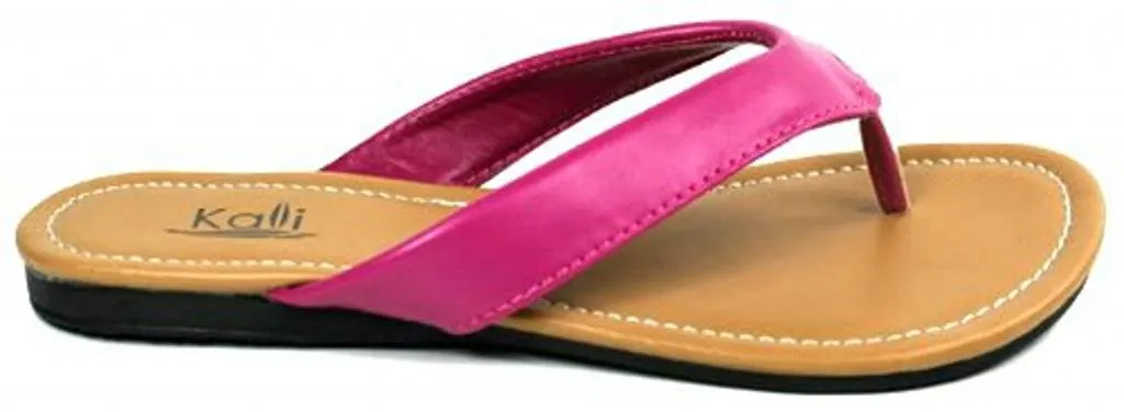 Kali Footwear Women's Cocoa Flat Thong Sandals