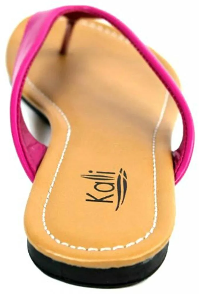 Kali Footwear Women's Cocoa Flat Thong Sandals
