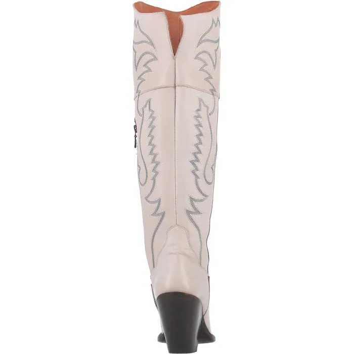 Loverly Tall White Boots Style No.: DP4377