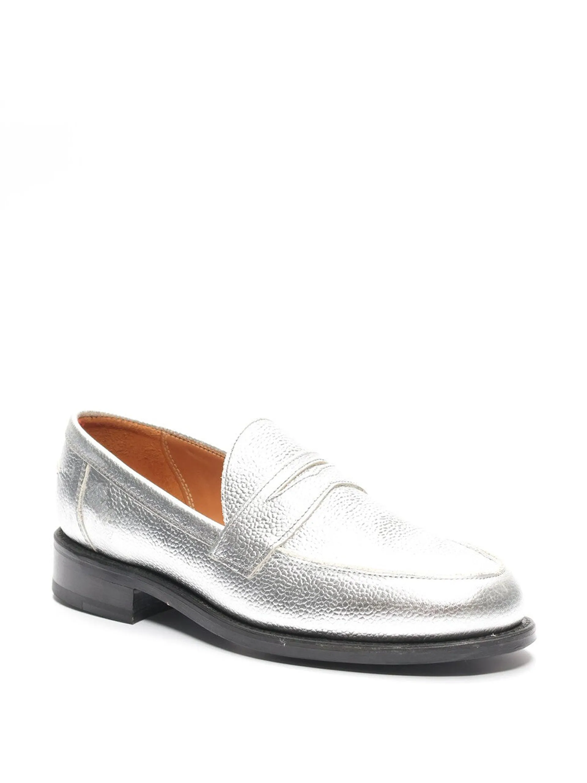 Ludo silver Penny loafer