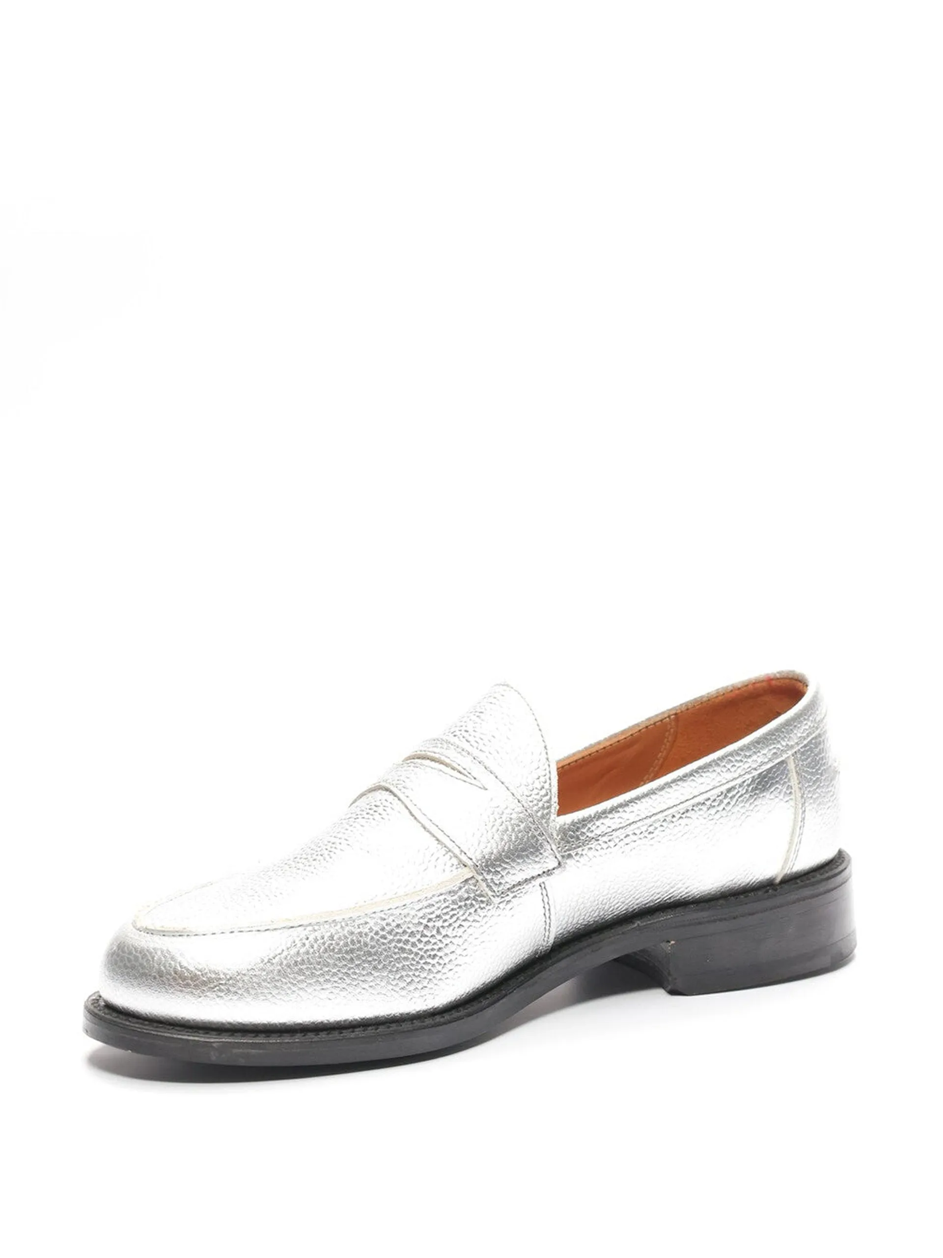 Ludo silver Penny loafer