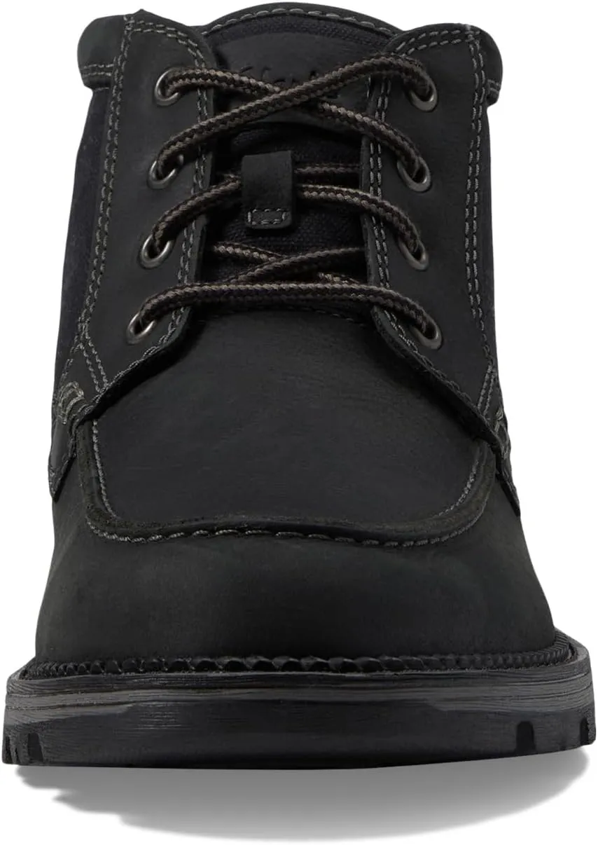Maplewalk Moc Clarks Lace-up Boots in Black Combi