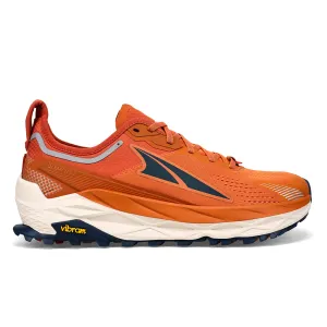 Men's Altra Olympus 5, Burnt Orange, 8 D Medium