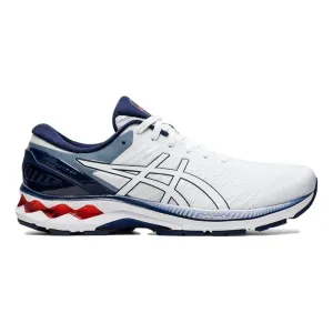 Men's Asics Gel-Kayano 27, White/Peacoat, 12 D Medium