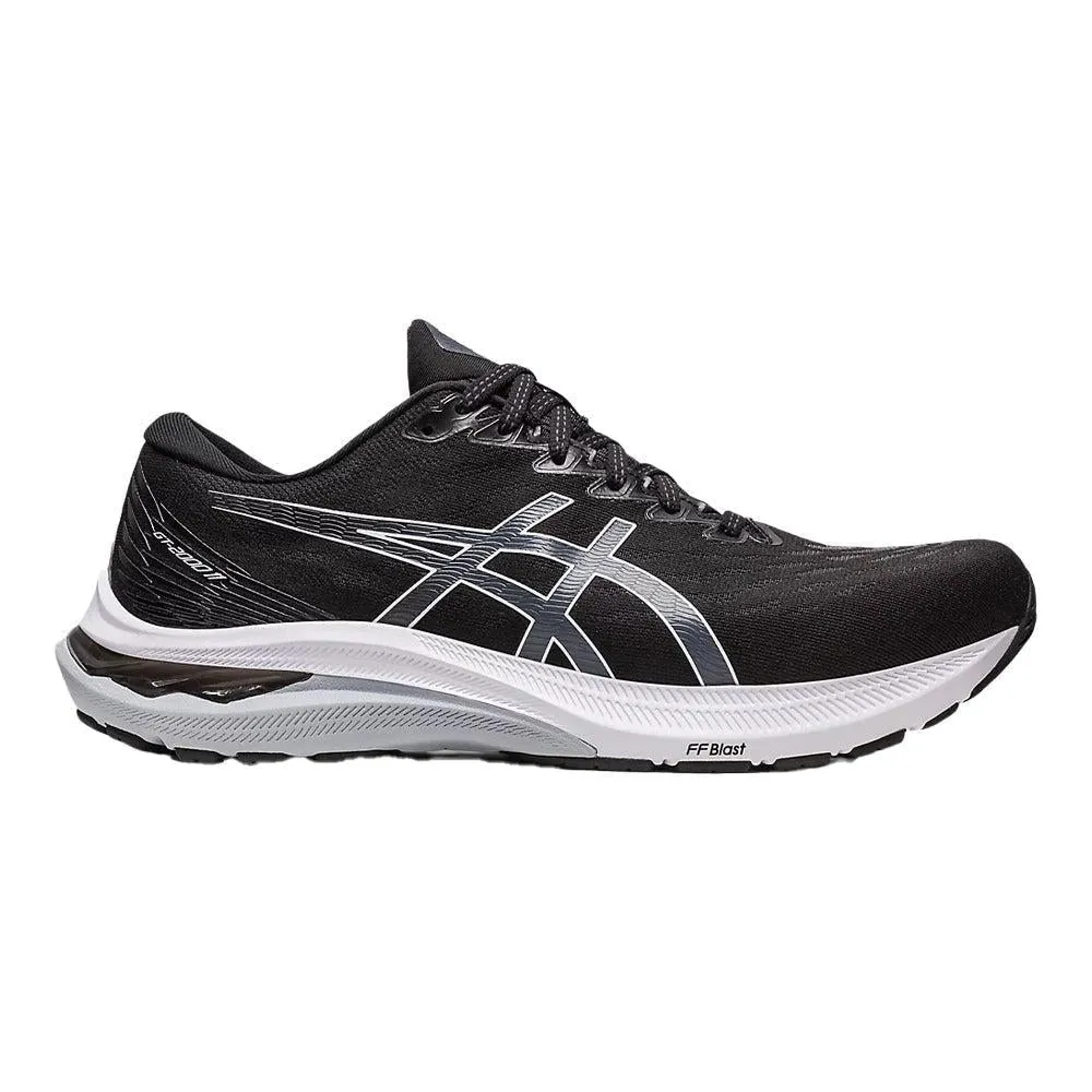 Men's Asics GT-2000 11, Black/White, 8.5 2E Wide
