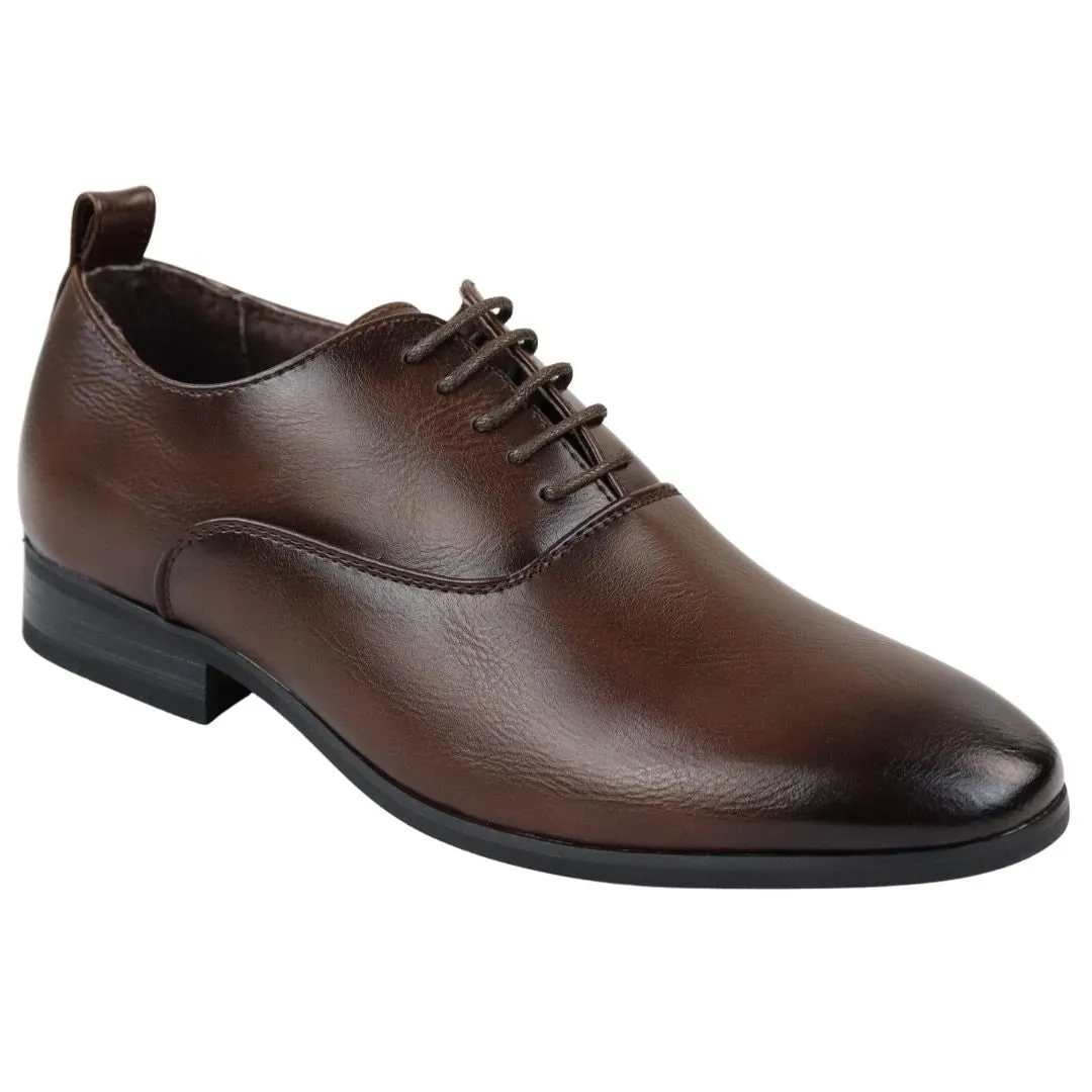 Men's Lace Up Derby Oxford Shoes