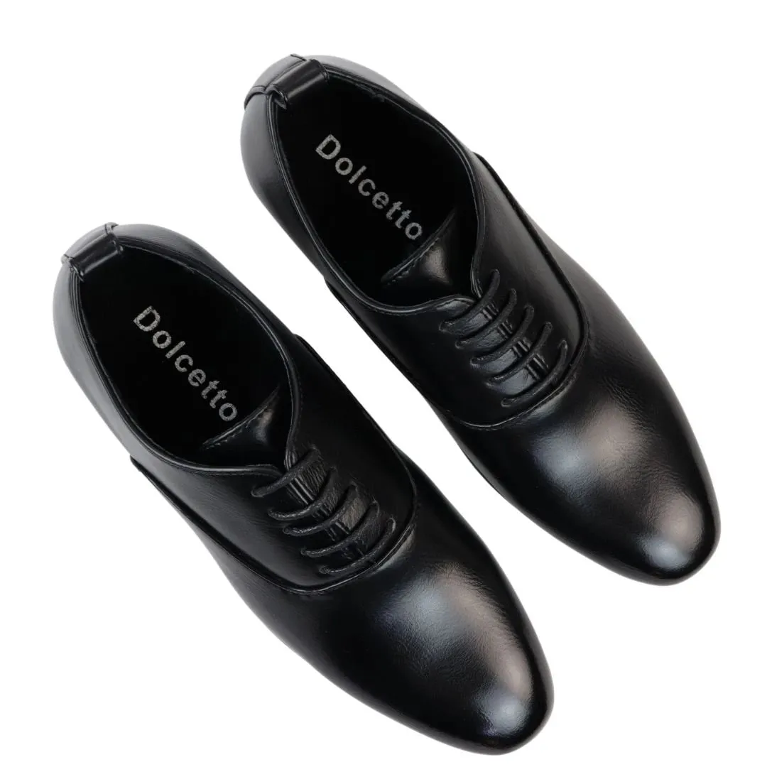 Men's Lace Up Derby Oxford Shoes