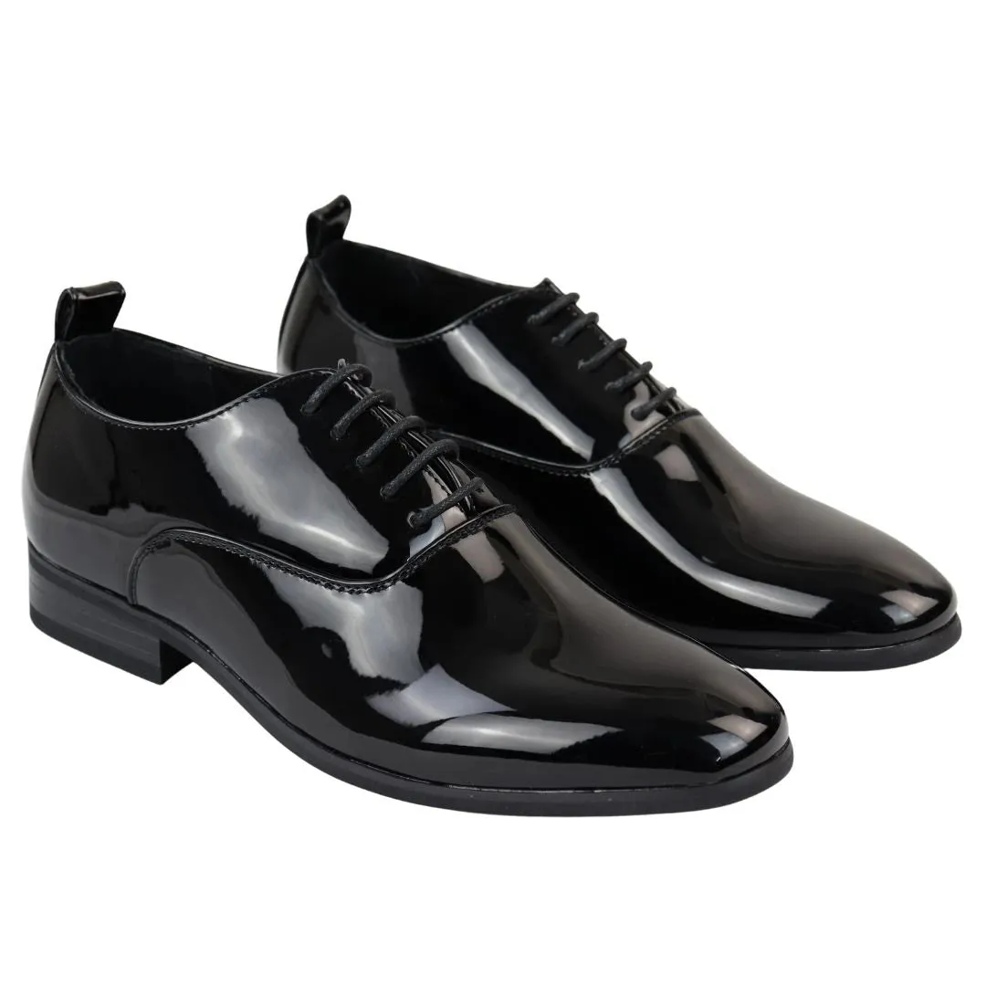 Men's Lace Up Derby Oxford Shoes