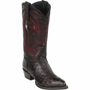 Men's Wild West Ostrich Skin J Toe Boot 2990318
