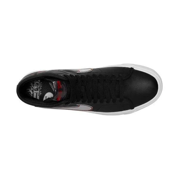 Nike SB Blazer Mid PRO GT Black - Metallic Silver - White