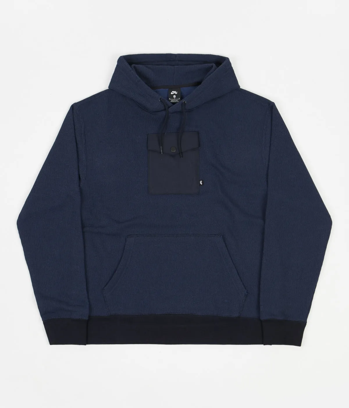 Nike SB Pocket Hoodie - Dark Obsidian / Dark Obsidian