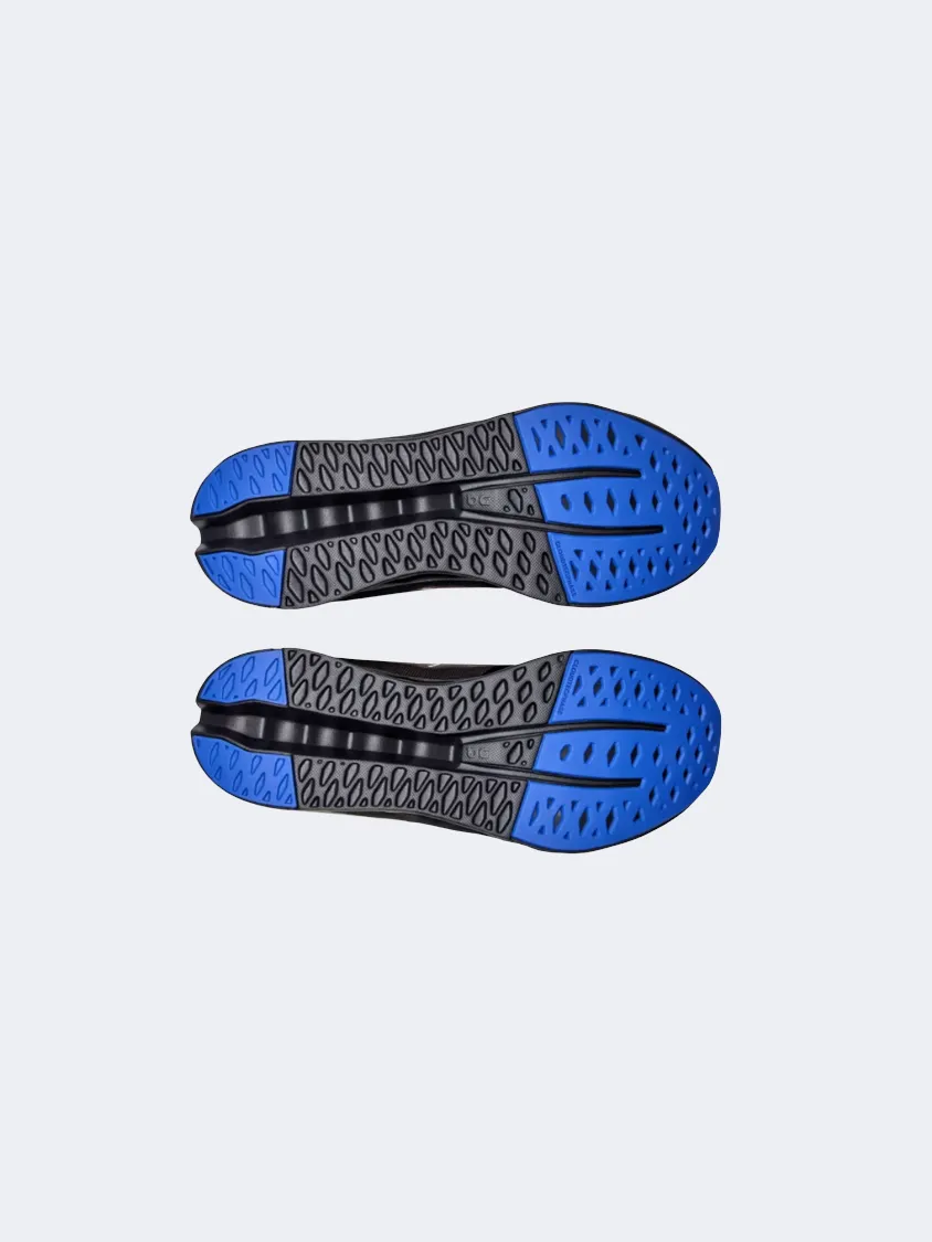 On Cloudsurfer Men Running Shoes Black/Cobalt