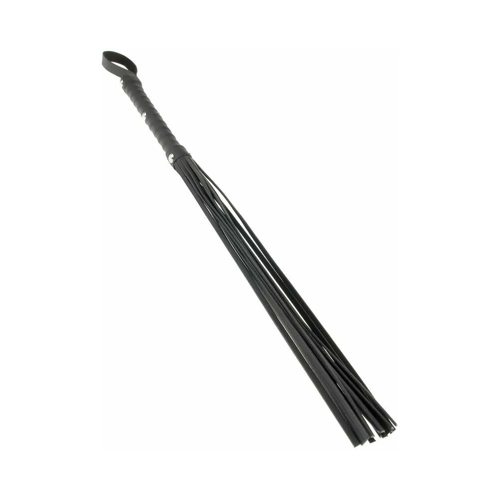 Pipedream Fetish Fantasy Series Limited Edition Deluxe Cat-O-Nine Flogger Black