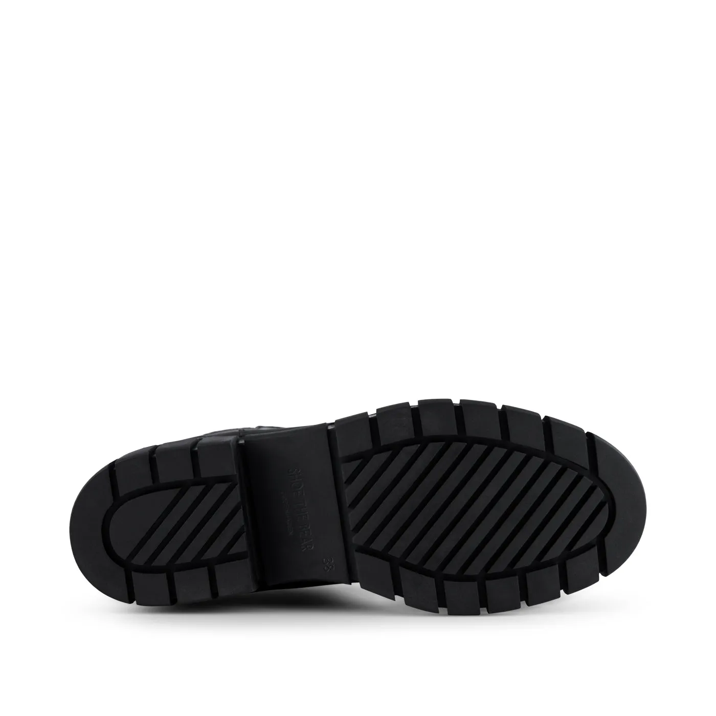 Rebel boot leather - MAT BLACK