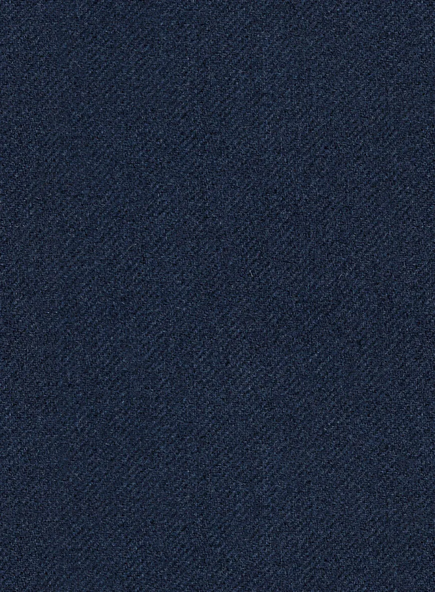 Royal Blue Heavy Tweed Suit