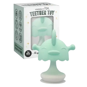 Silicone Teething Toy - Mint Green