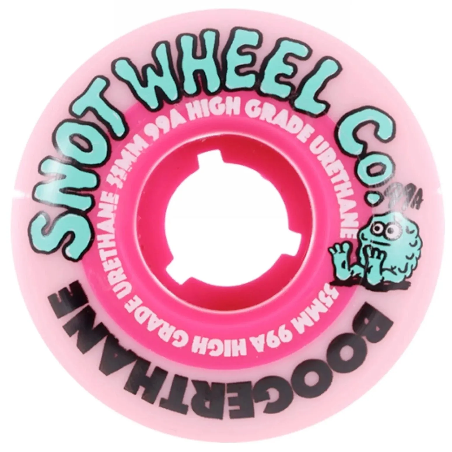 Snot Wheels Classic Boogerthane Team Skateboard Wheels 55 MM 99 A