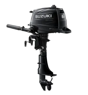 Suzuki 6HP Short or Long Shaft Outboard Engine DF6A (Collection Only)