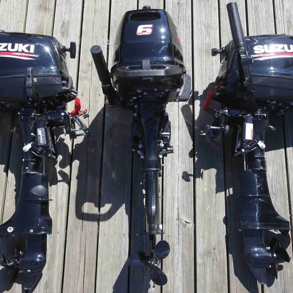 Suzuki 6HP Short or Long Shaft Outboard Engine DF6A (Collection Only)