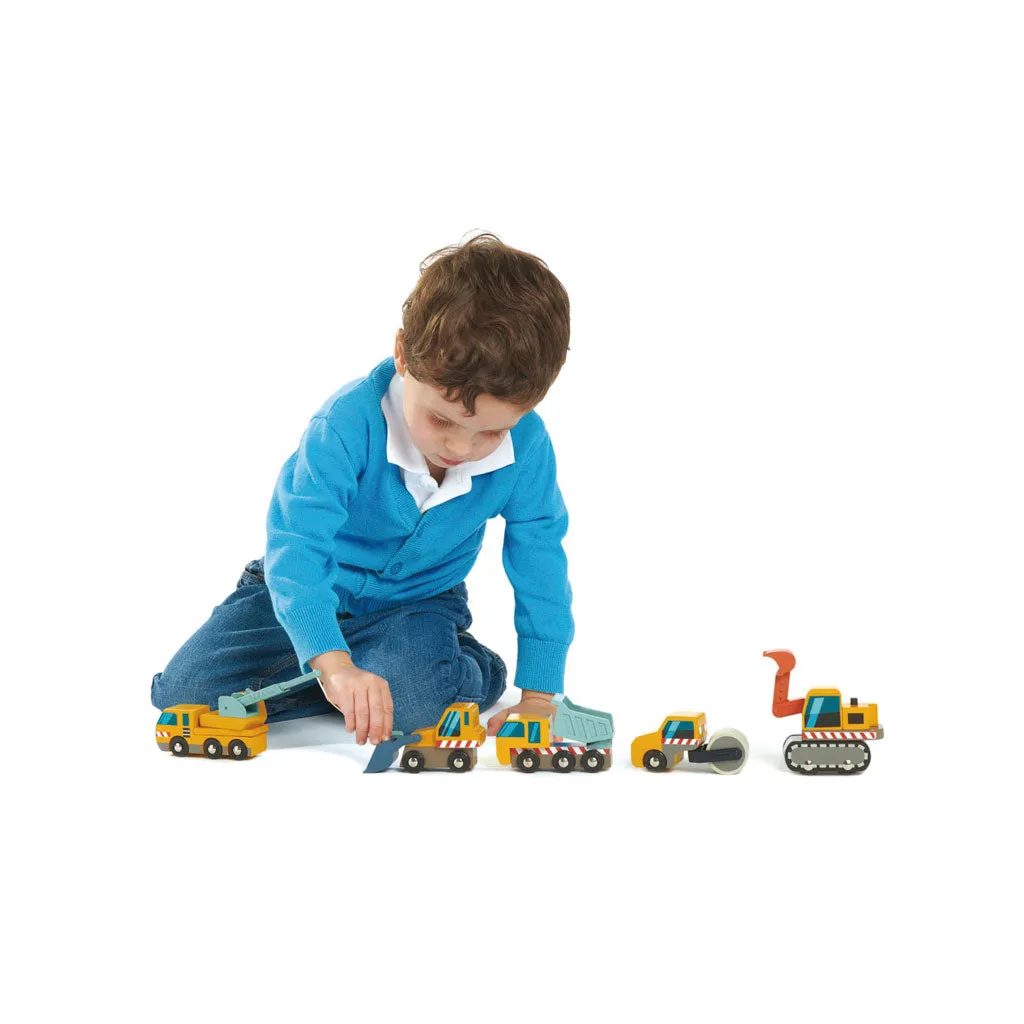 Tender Leaf Construction Car Set