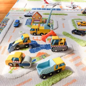 Tender Leaf Construction Car Set