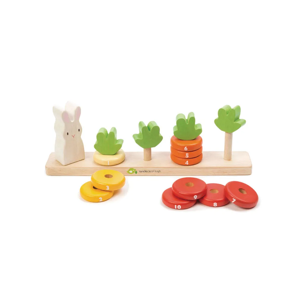 Tender Leaf Counting Carrots