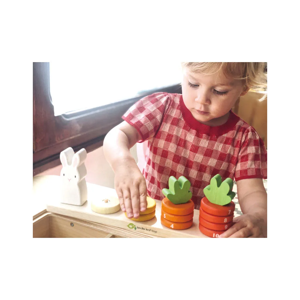Tender Leaf Counting Carrots