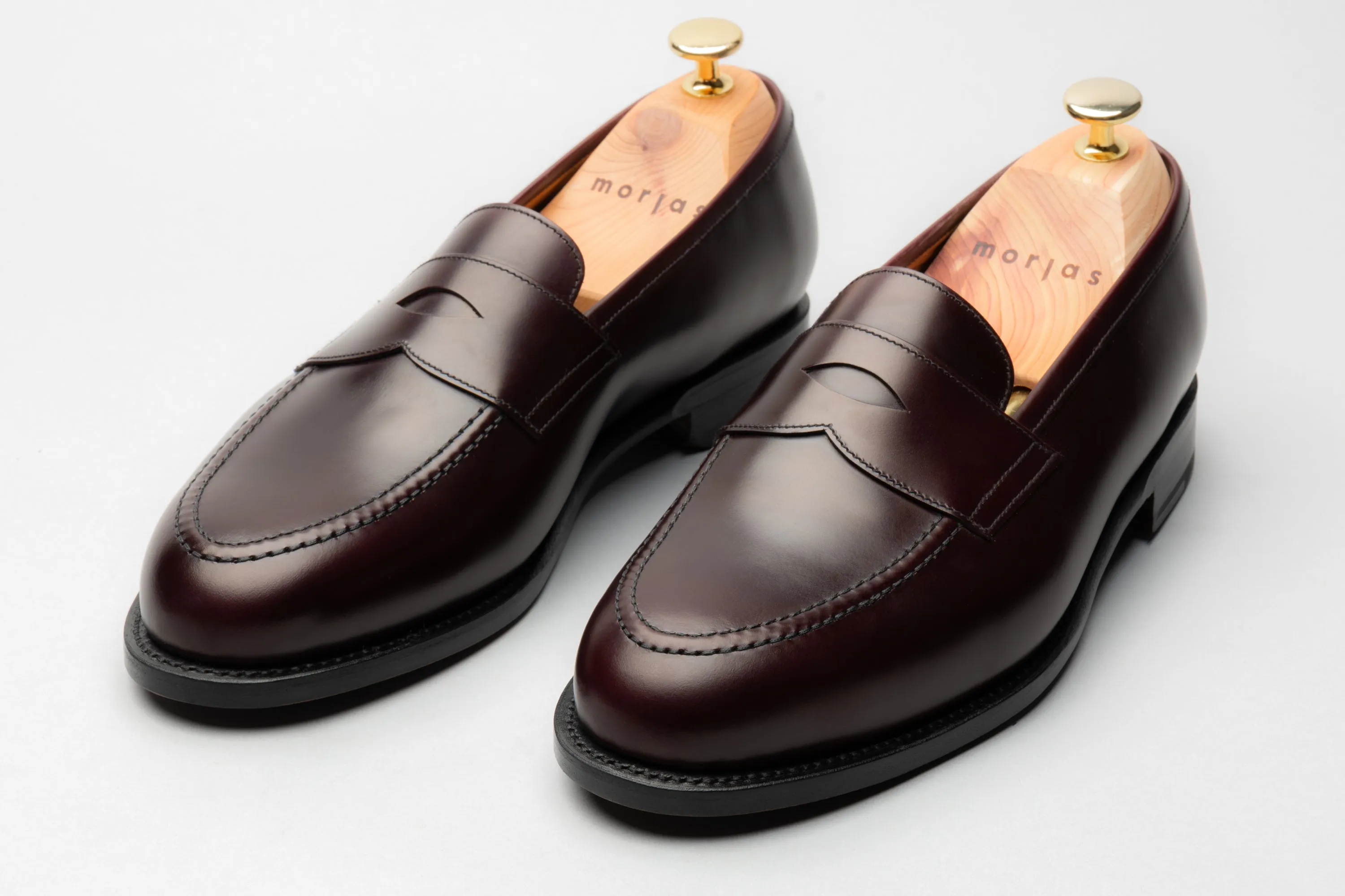The Penny Loafer - Burgundy Calf