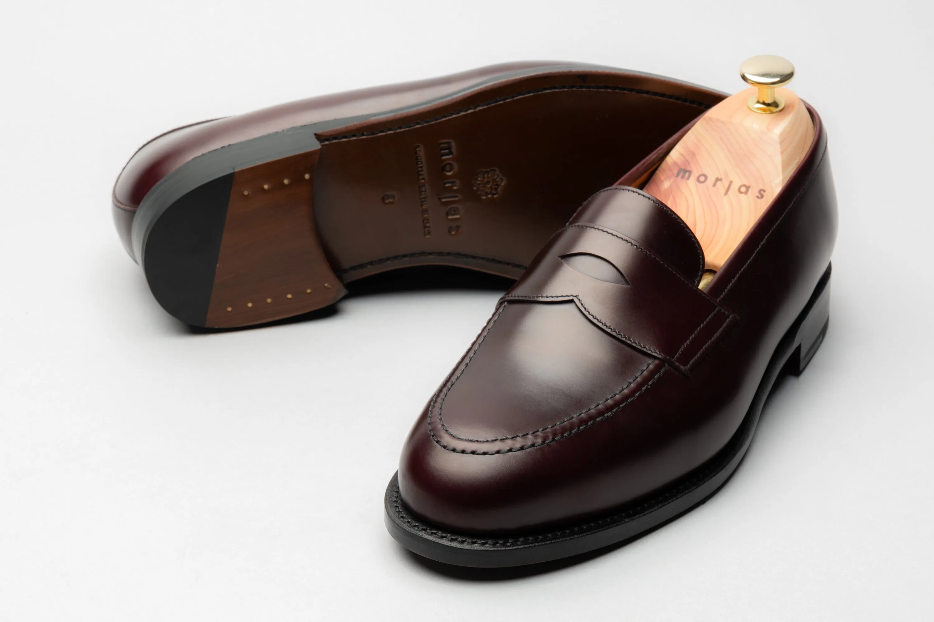 The Penny Loafer - Burgundy Calf