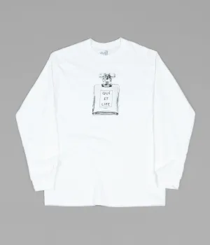 The Quiet Life Paris Long Sleeve T-Shirt - White