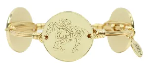 The Running Horse Bangle Bracelet