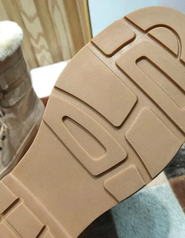 Thick Plush Liner Winter Snow Boots