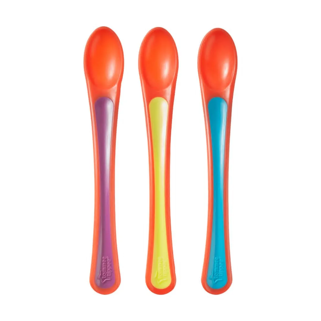 Tommee Tippee Heat Sensing Weaning Spoons - 3Pcs