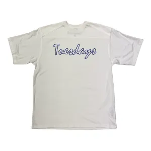Tuesdays '22 Script T-Shirt White