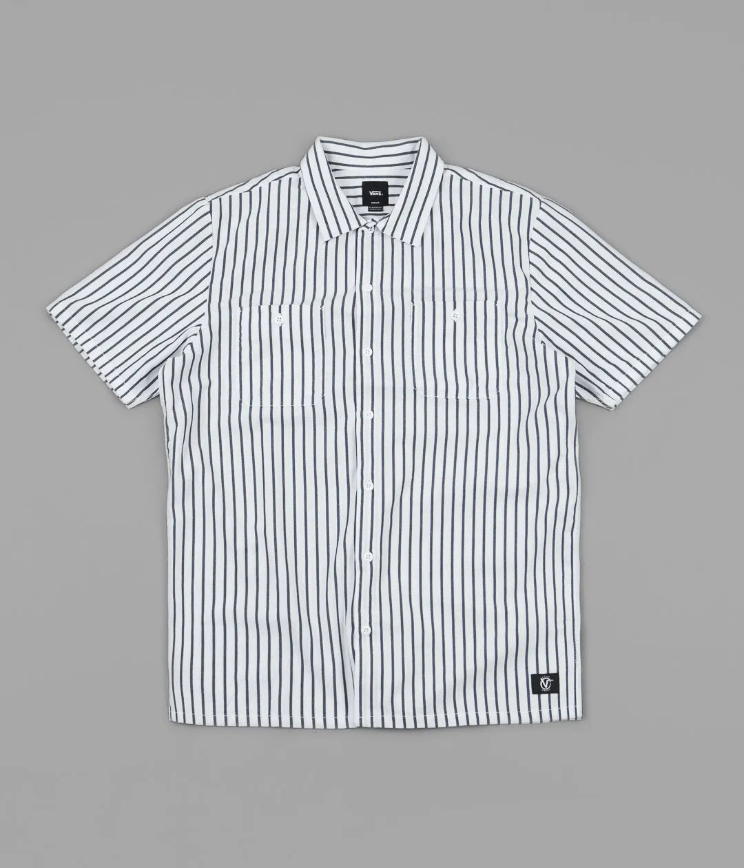 Vans Rowan Workwear Shirt - White / Dress Blues