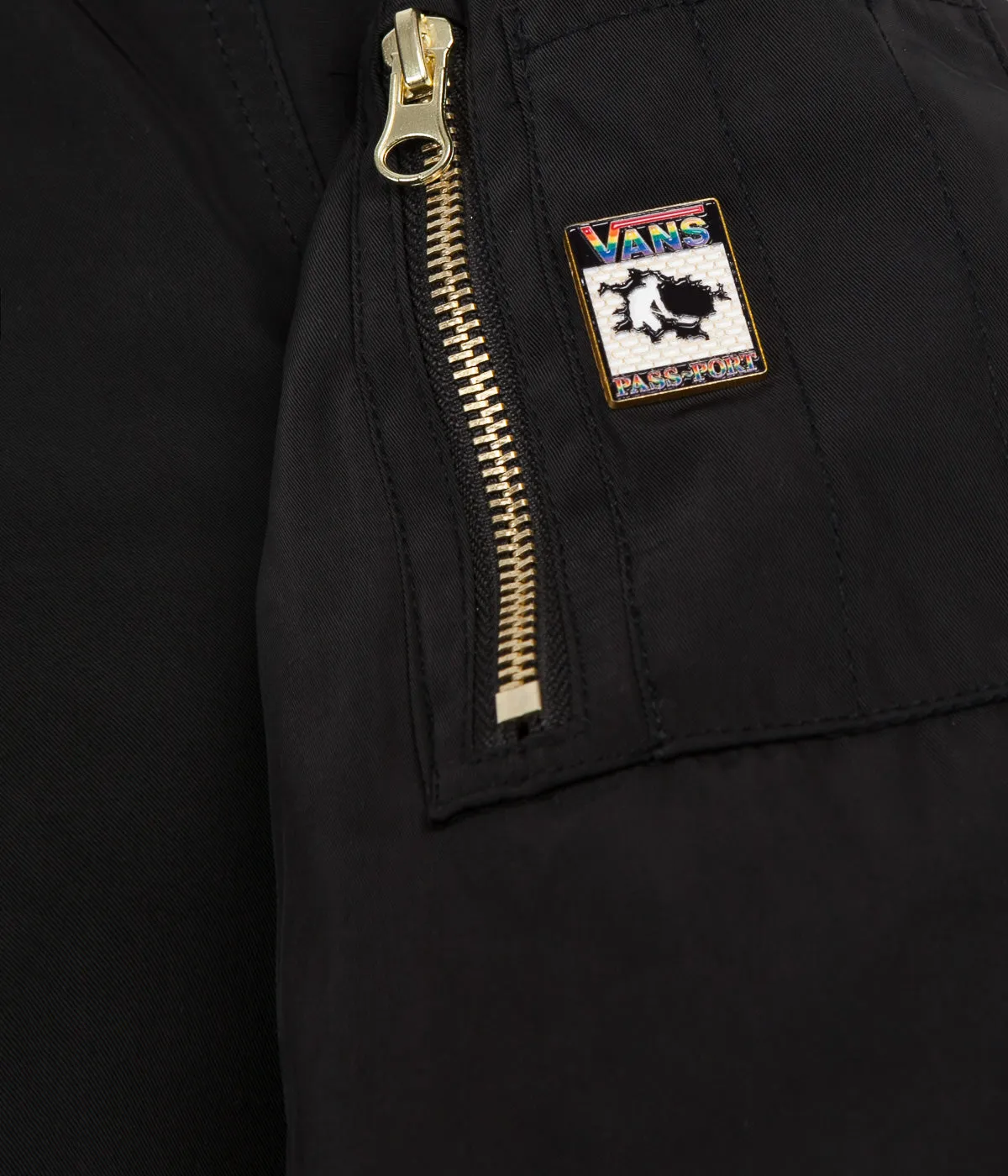 Vans x Pass Port Jacket - Black