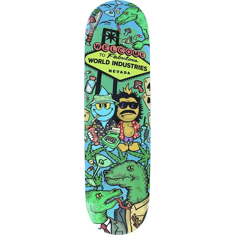 World Industries 8.25" Loathing Skateboard Deck