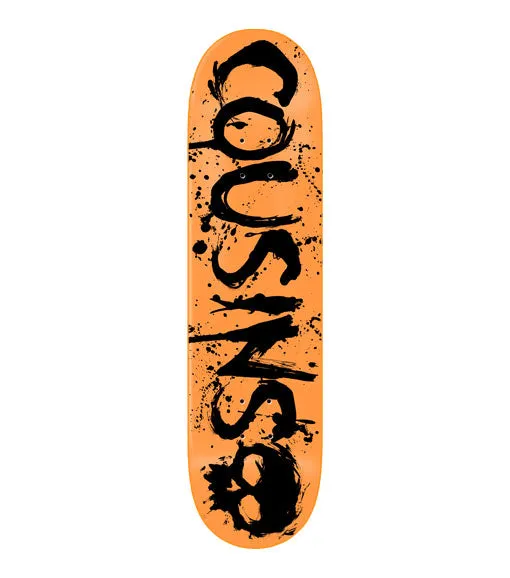 ZERO DECK COUSINS "ORANGE DIPPED" (8.25")